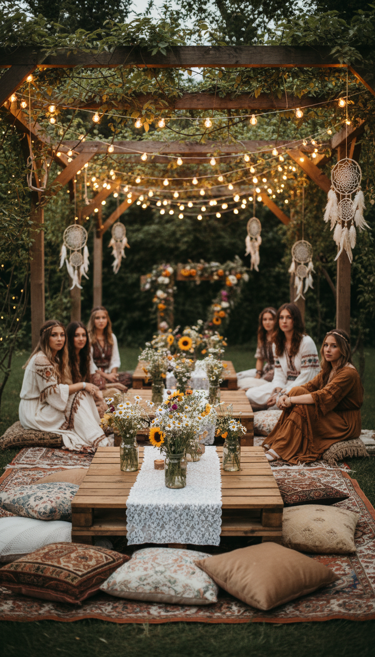 Boho Chic Garden Party
