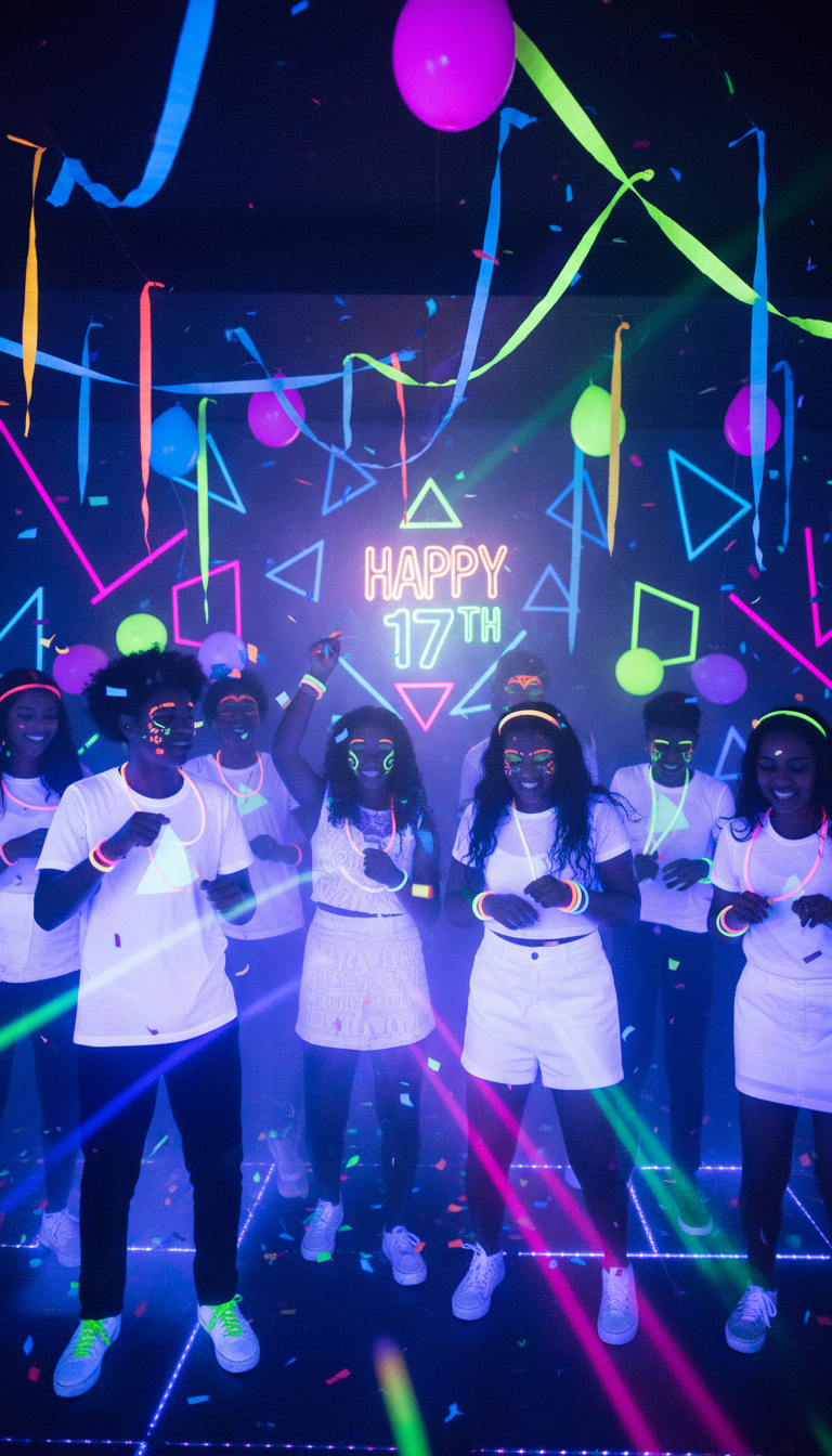Neon Glow-Up Party