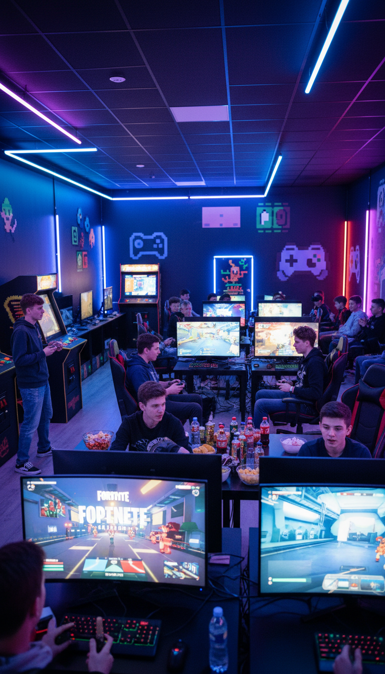 Gaming Arcade Extravaganza