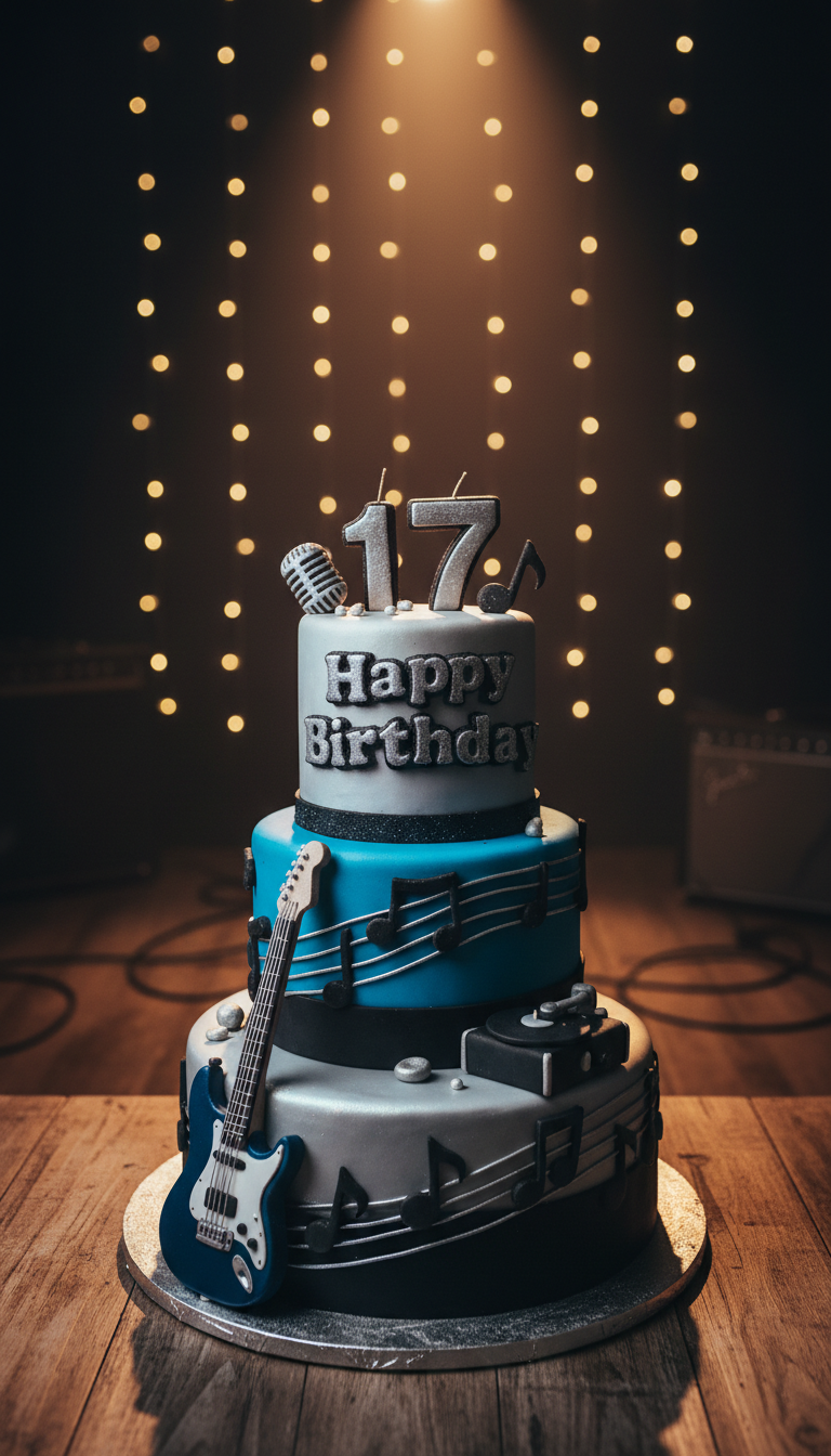 Music Lover's Melody Cake