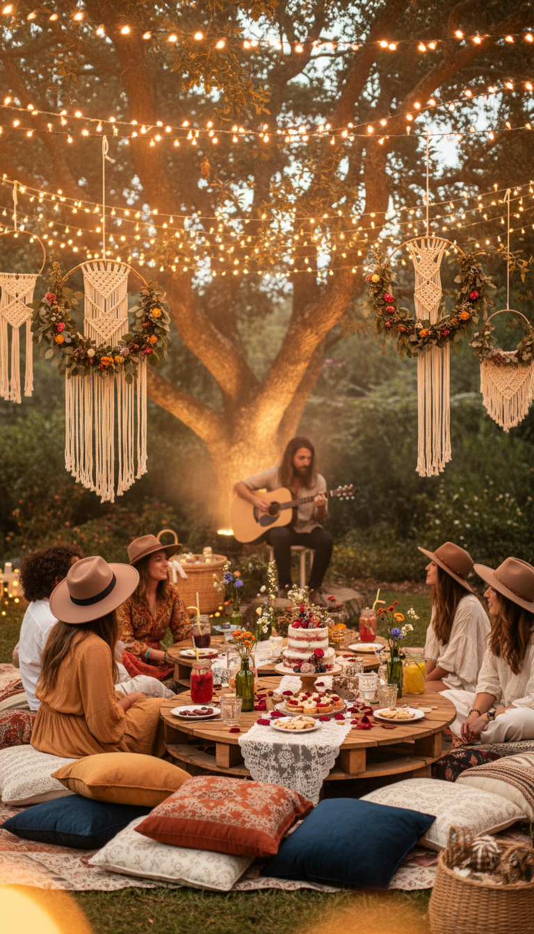 Boho Chic Garden Party