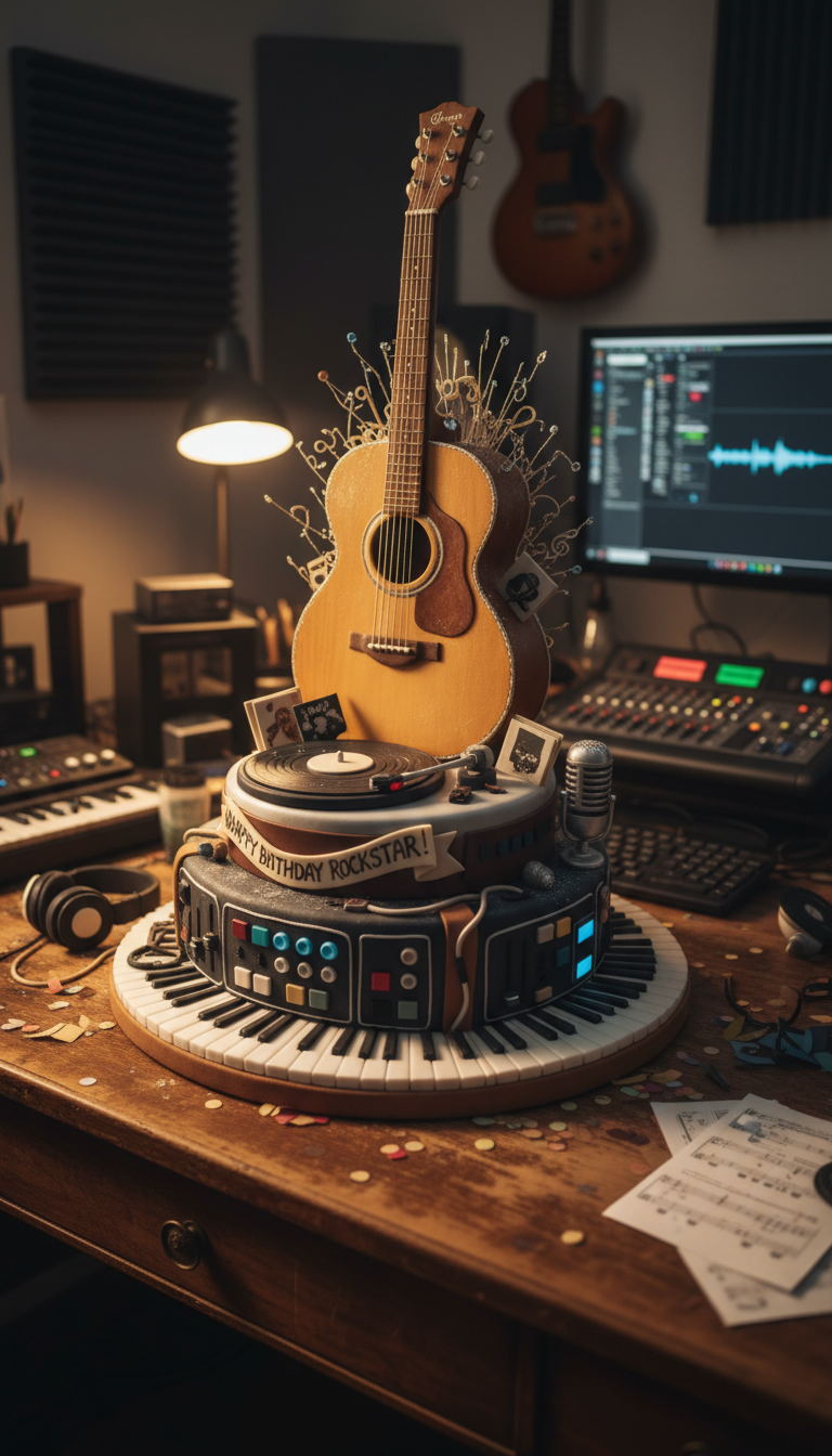 Hobbies & Passions Celebration Cake