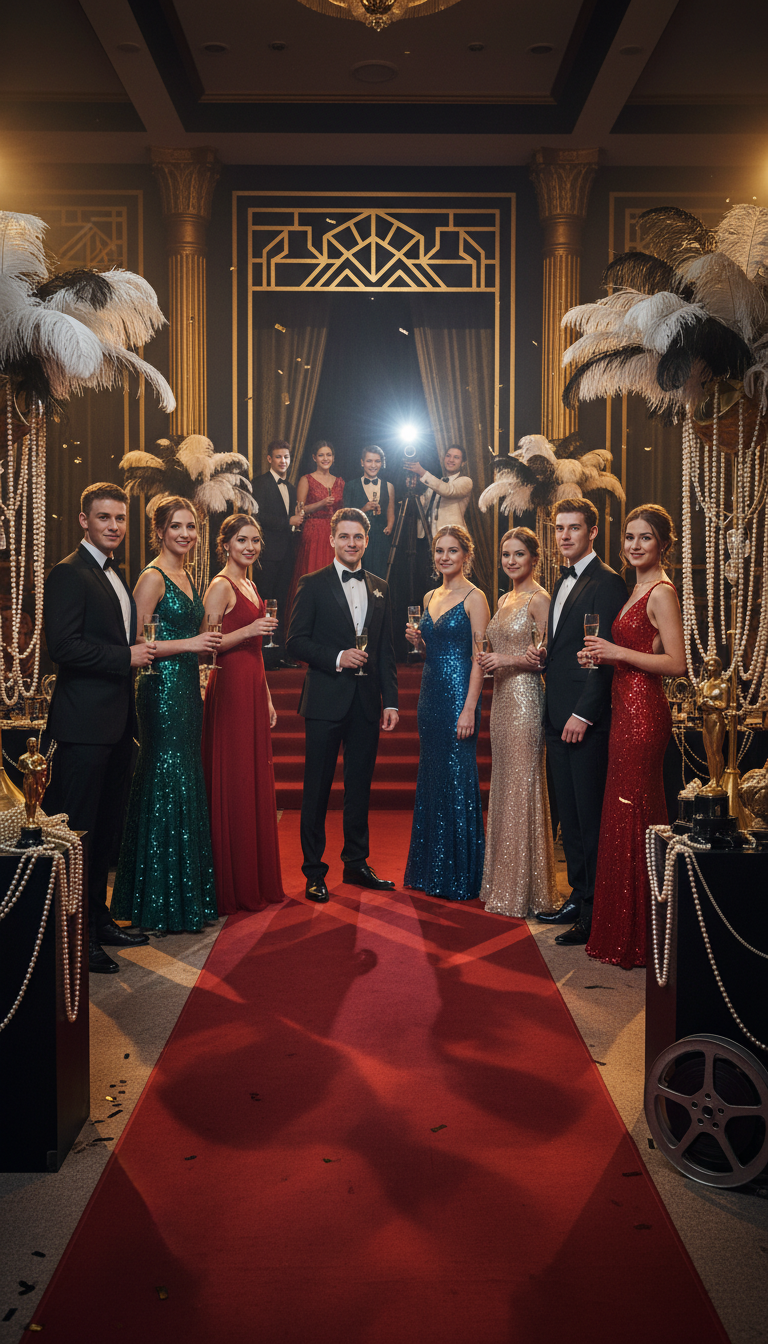 Vintage Hollywood Glamour Ball