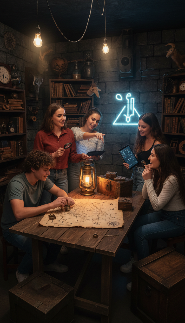 Escape Room Adventure Party