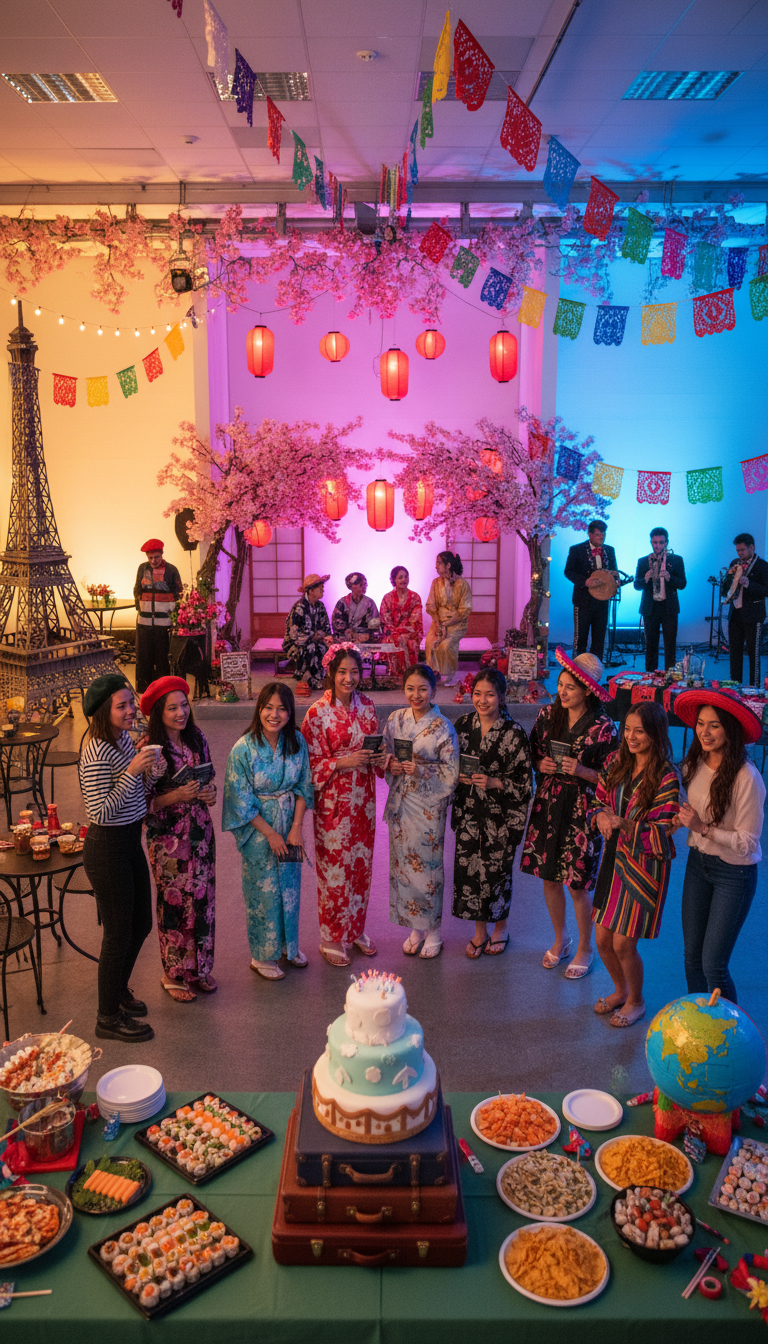Travel the World Theme Night