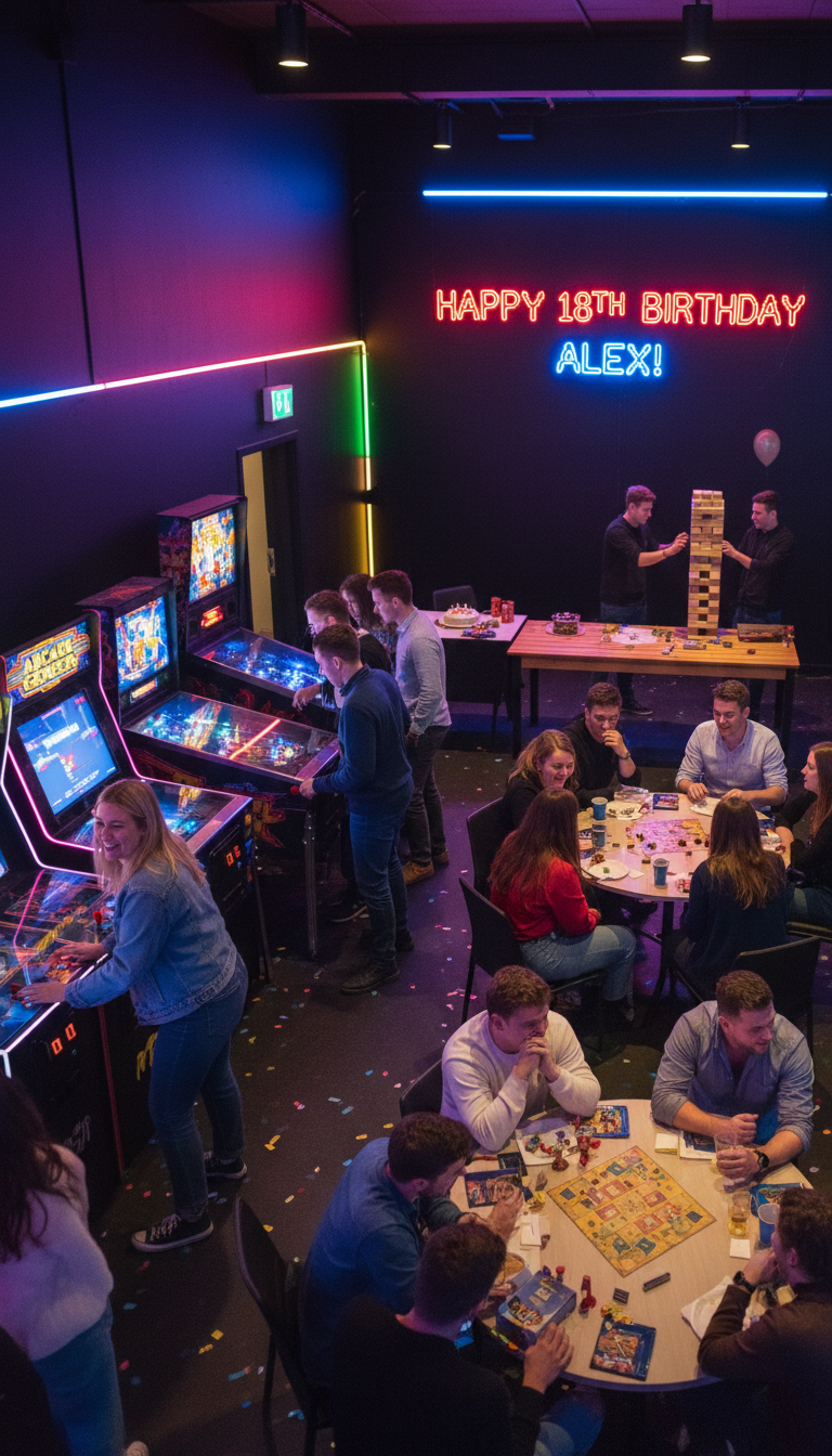 Retro Arcade/Game Night Extravaganza