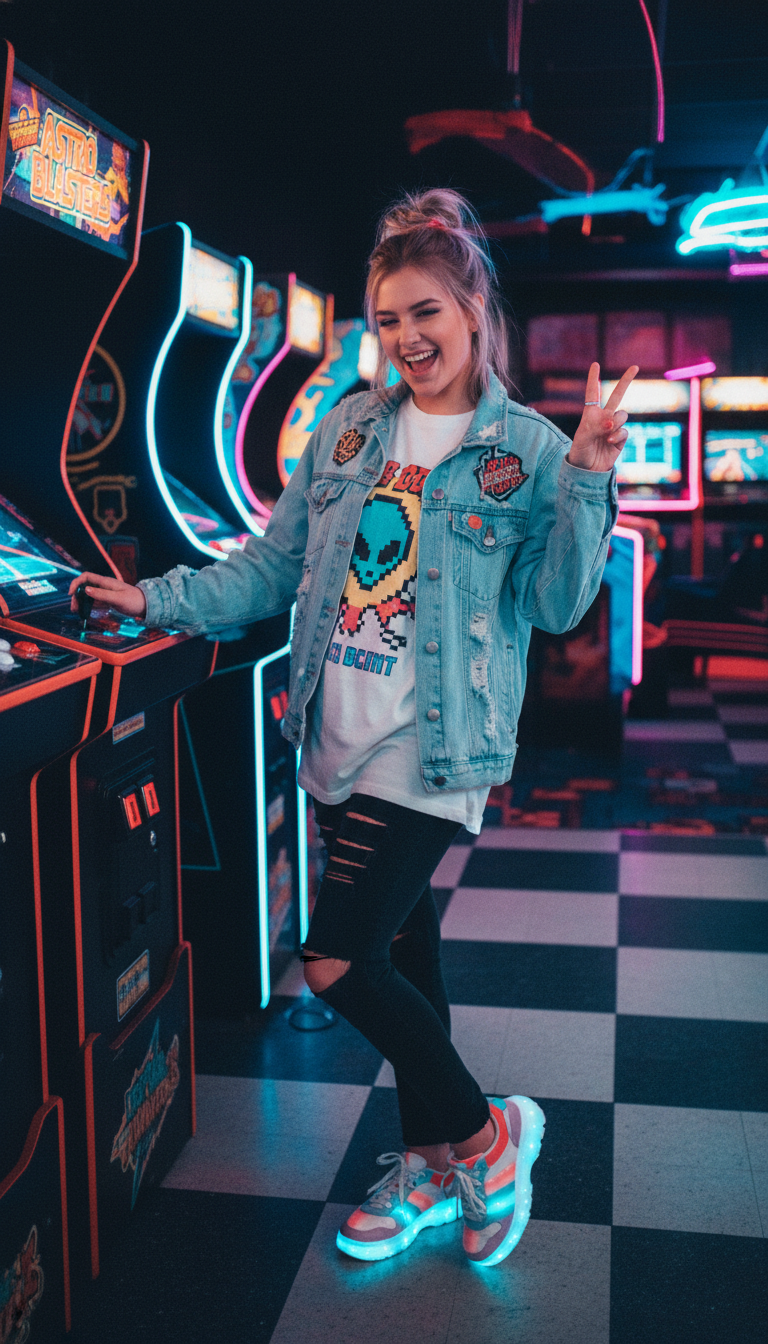 Neon Lights Arcade Adventure