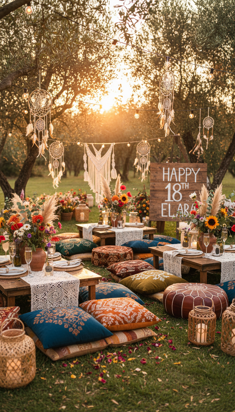 Boho Chic Garden Party