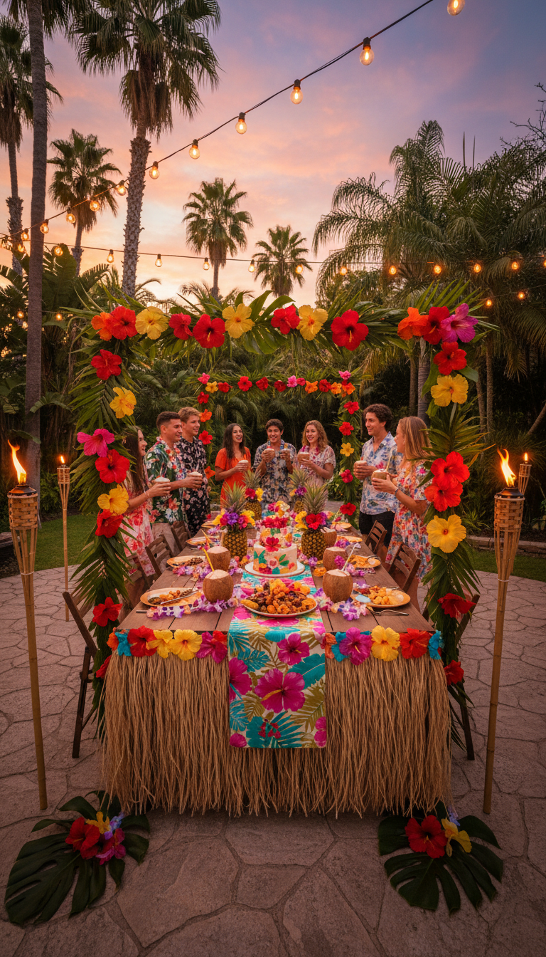Tropical Luau Paradise