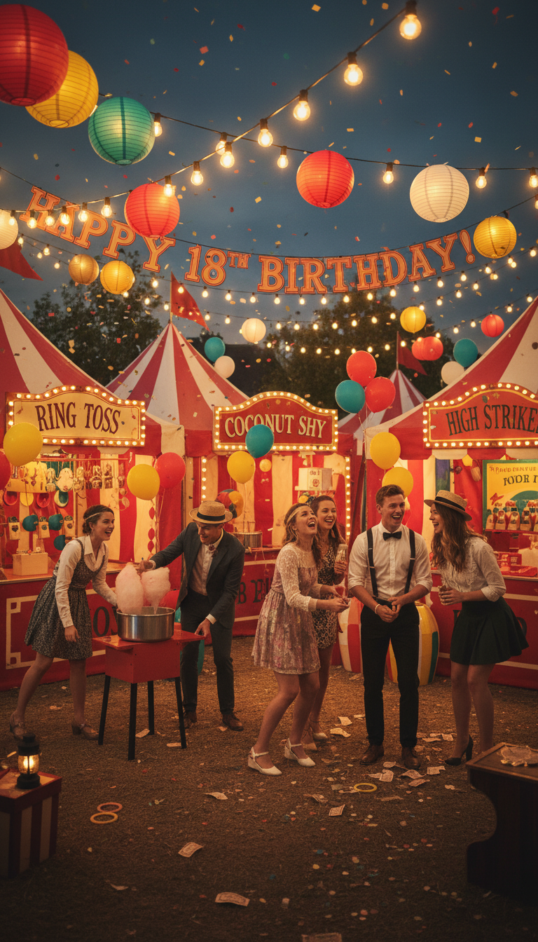 Vintage Carnival Funfair