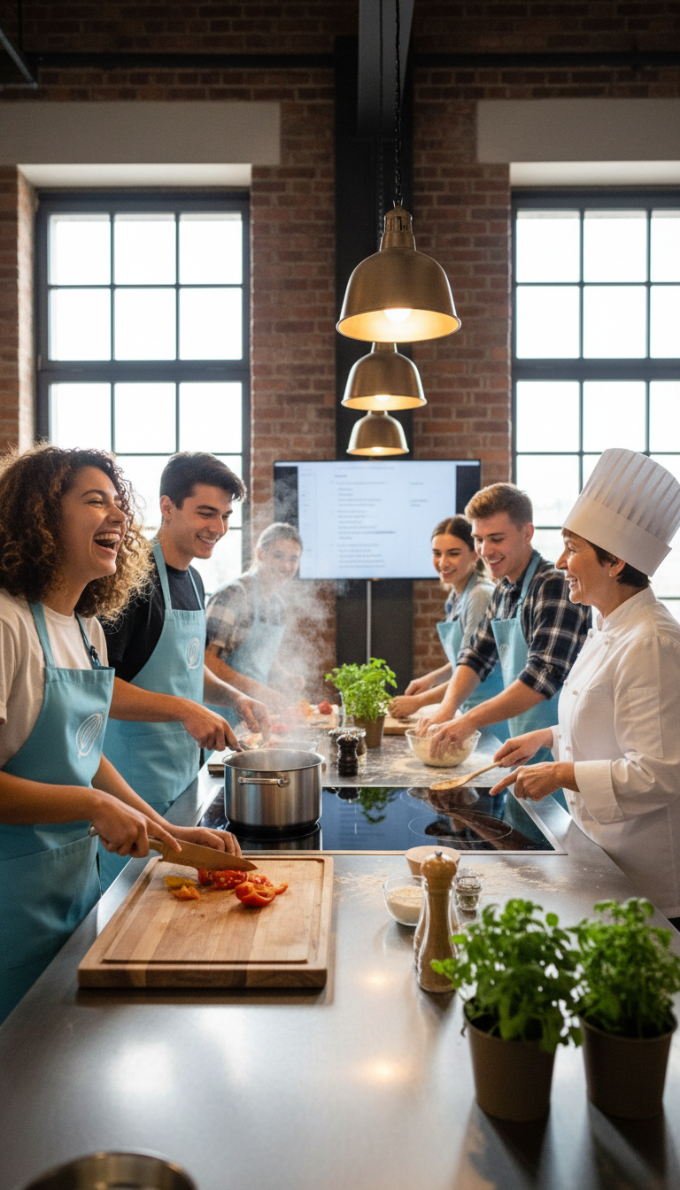 Gourmet Cooking Class or Dinner Experience