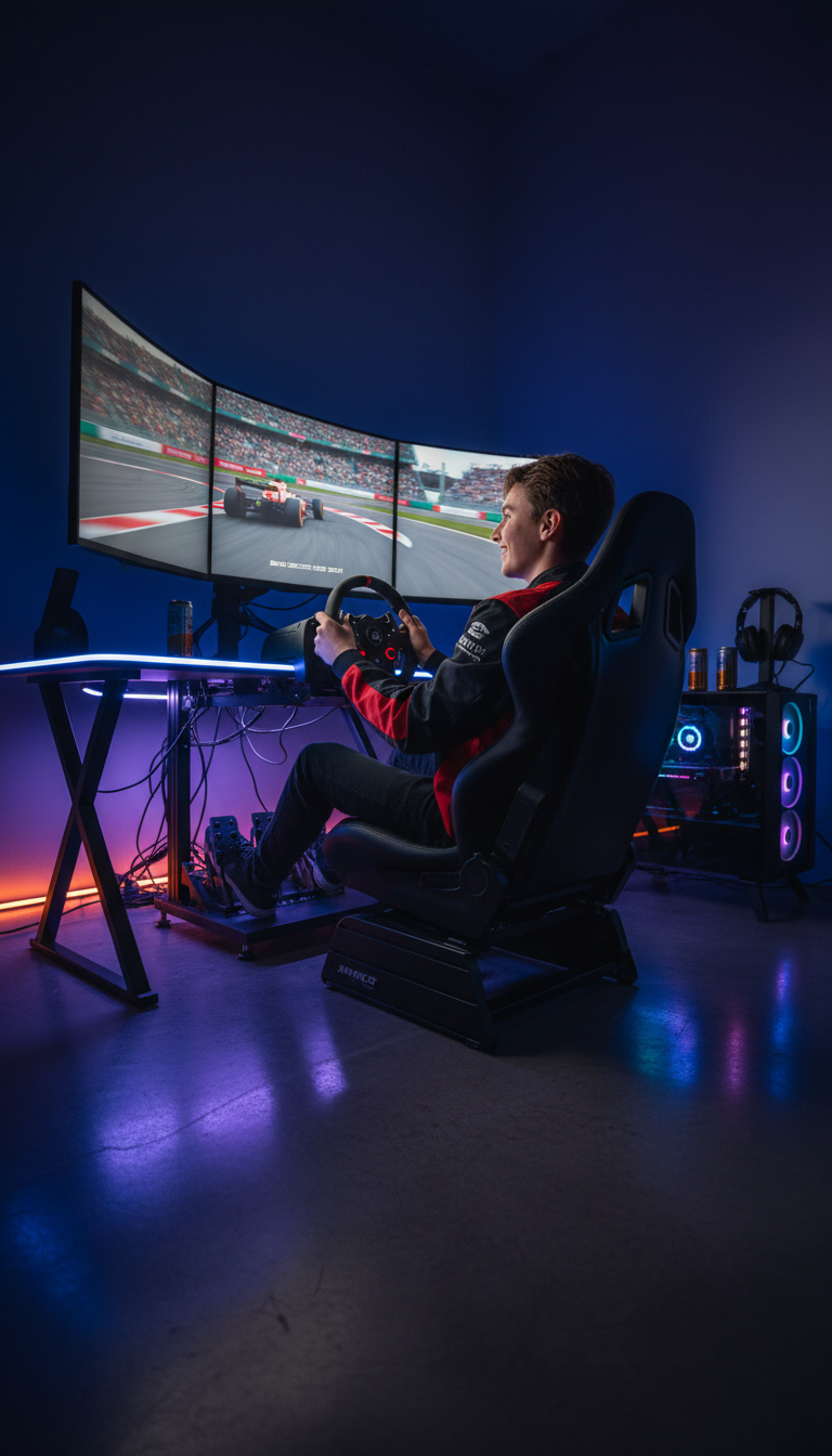 Driving Simulation Racing Setup