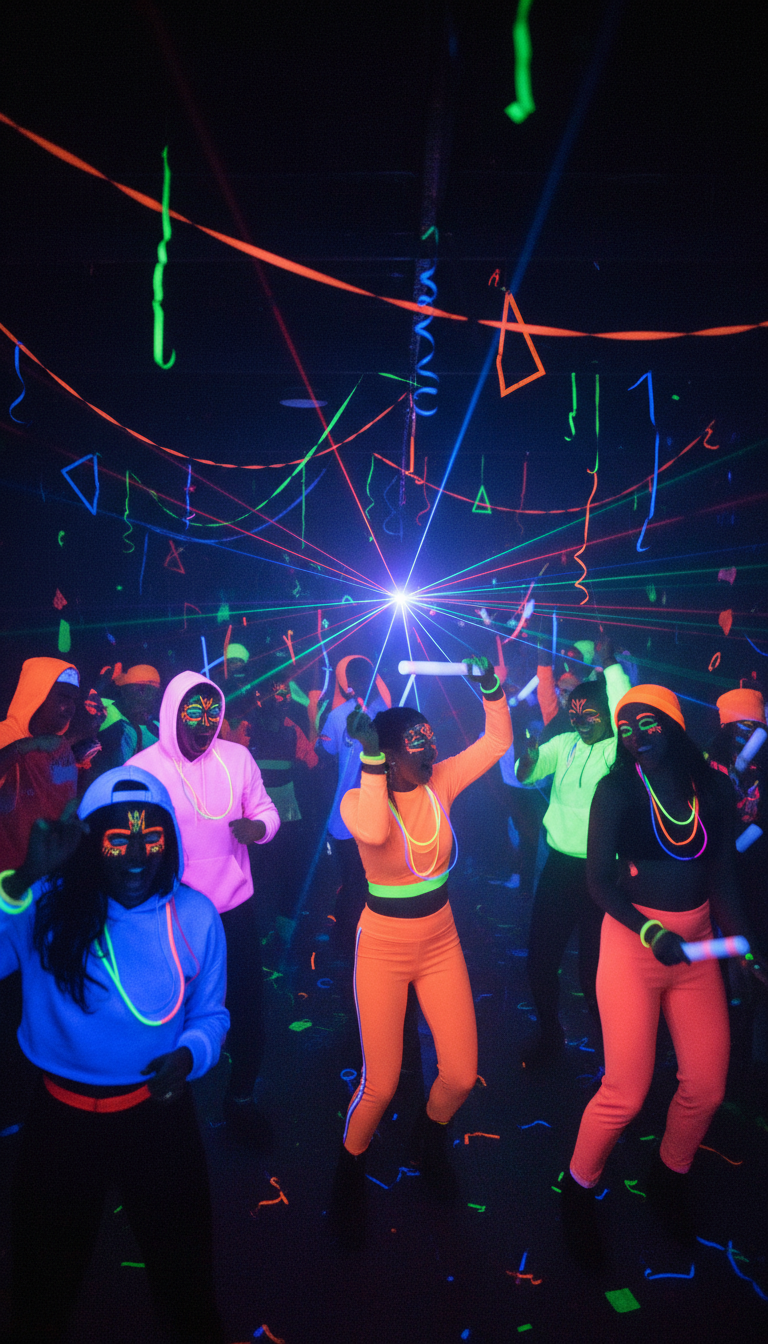 Neon Glow-Up Party