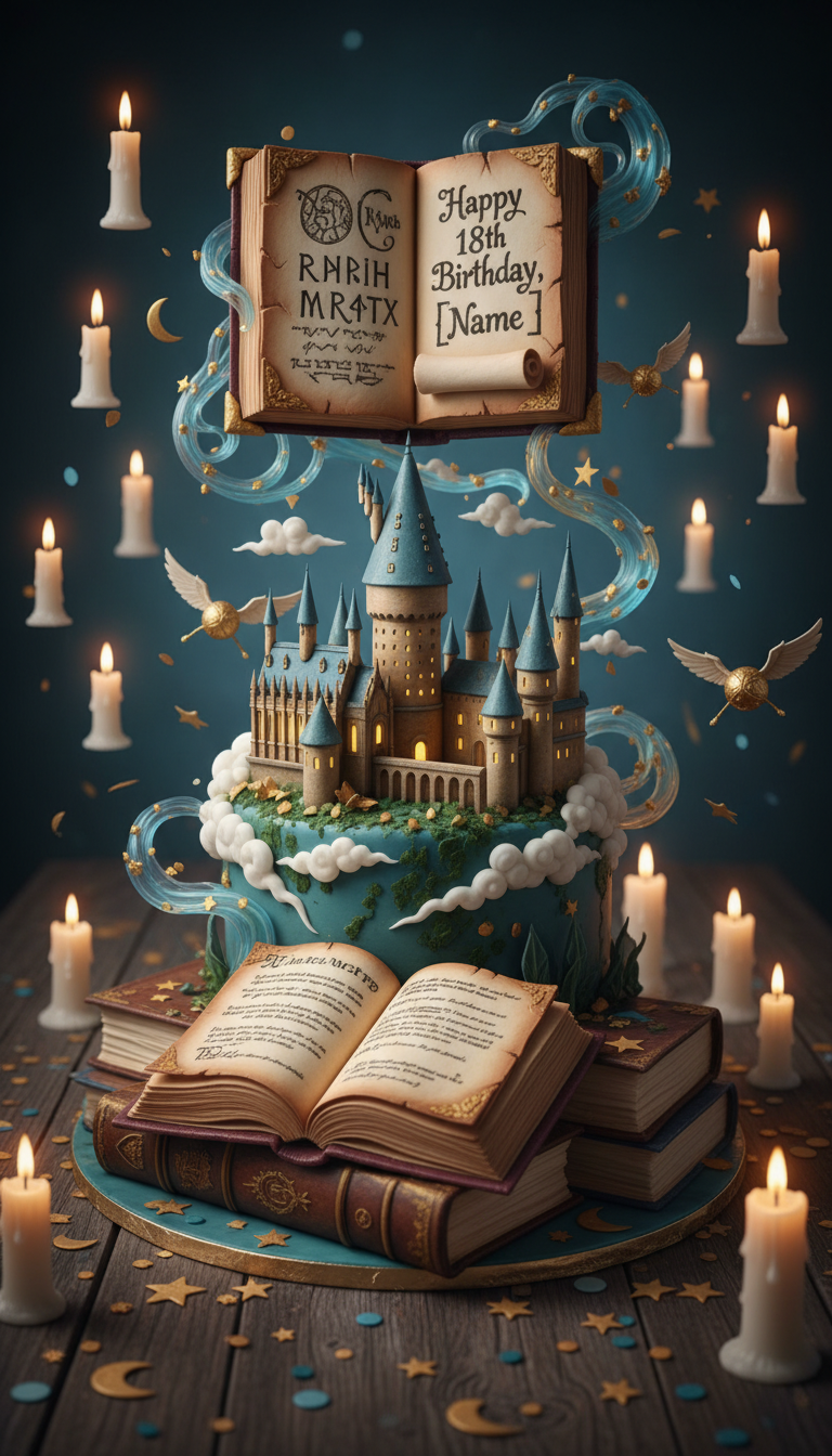 Favorite Book/Movie Scene Cake