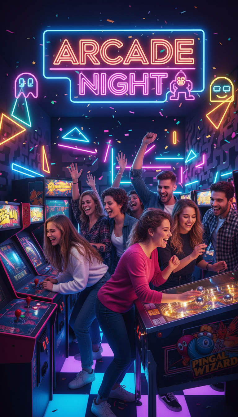 Retro Arcade Extravaganza