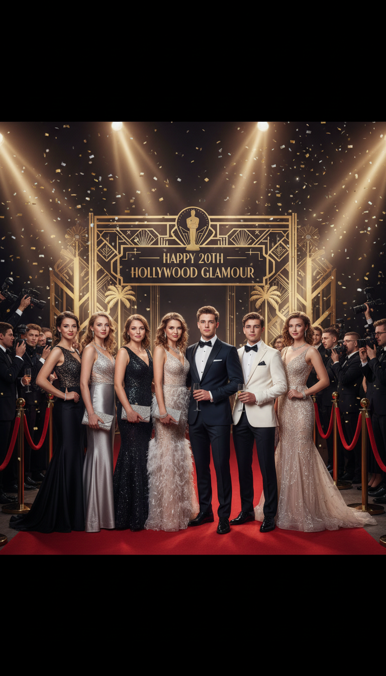 Fancy Dress Gala: Hollywood Glam