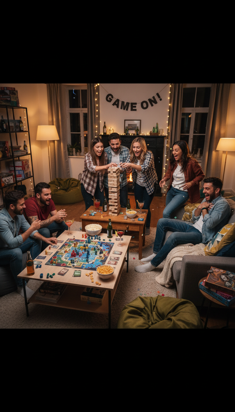 Adult Game Night Extravaganza