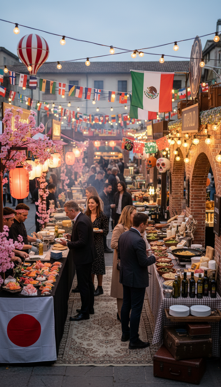 'Around the World' Culinary Journey