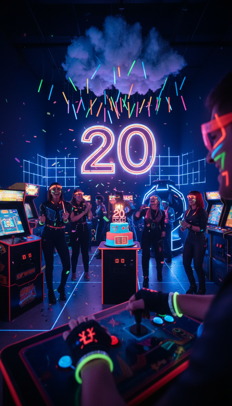 Neon Arcade Night