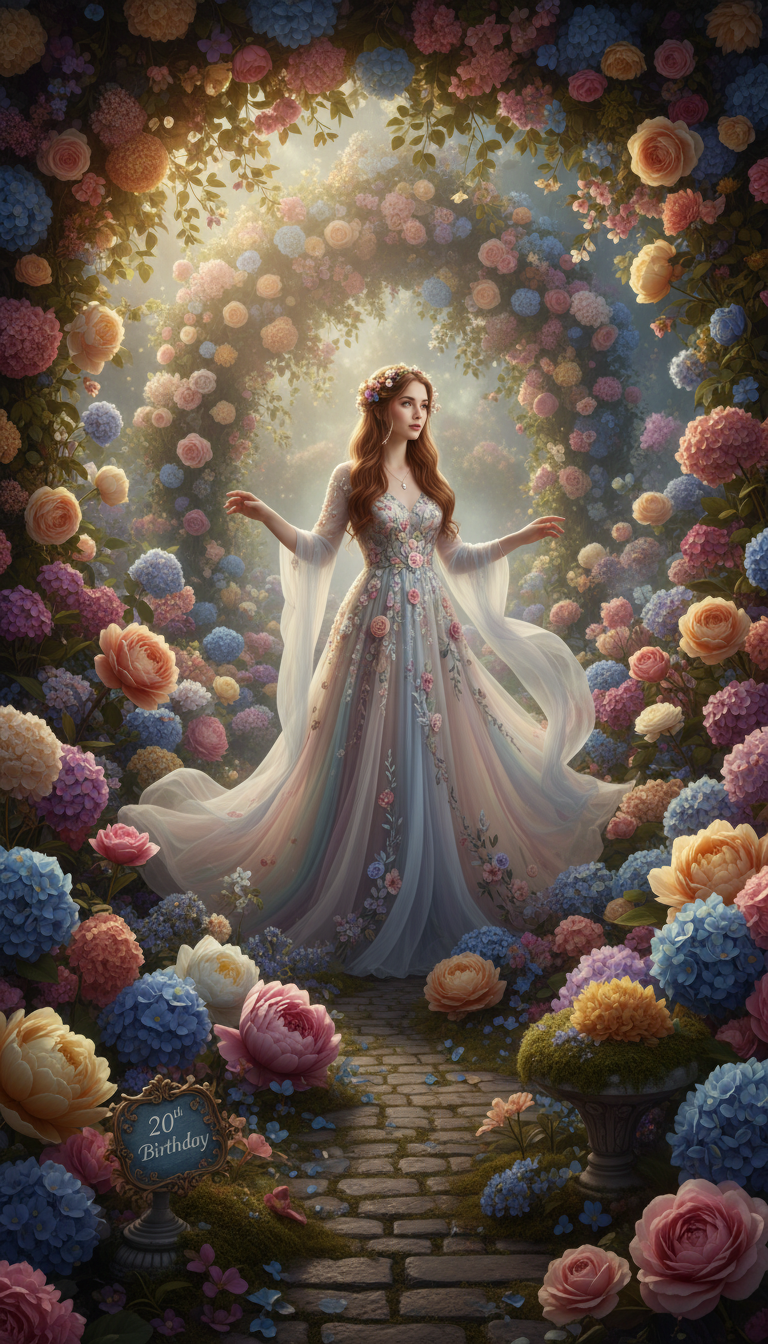 Floral Fantasy Garden