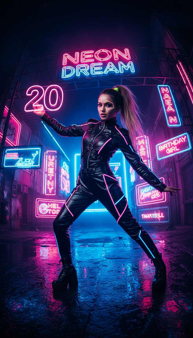 Neon Nights Glow