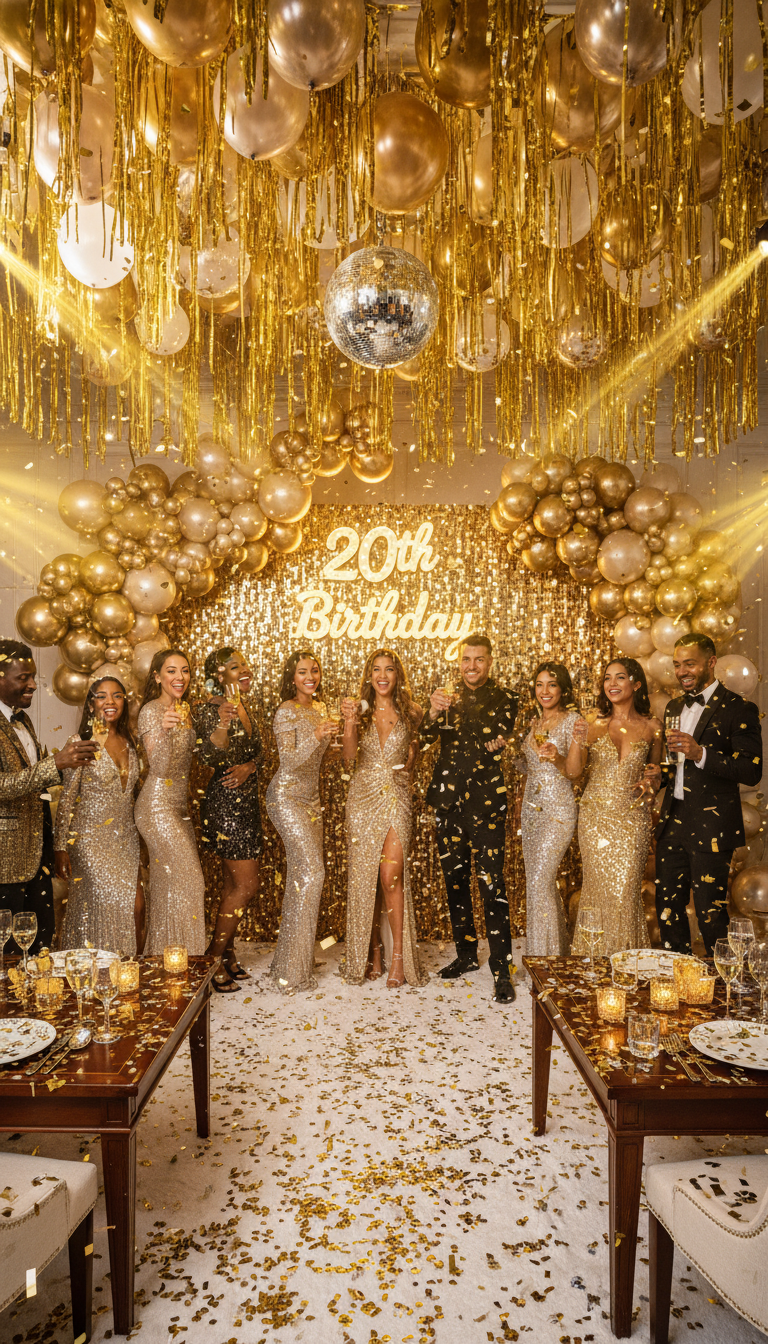 Glitter & Gold Glam Bash