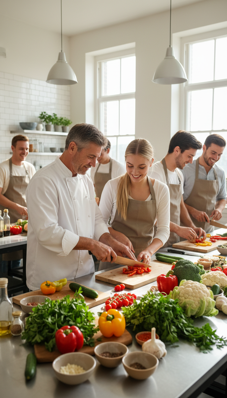 Gourmet Cooking Class or Basket