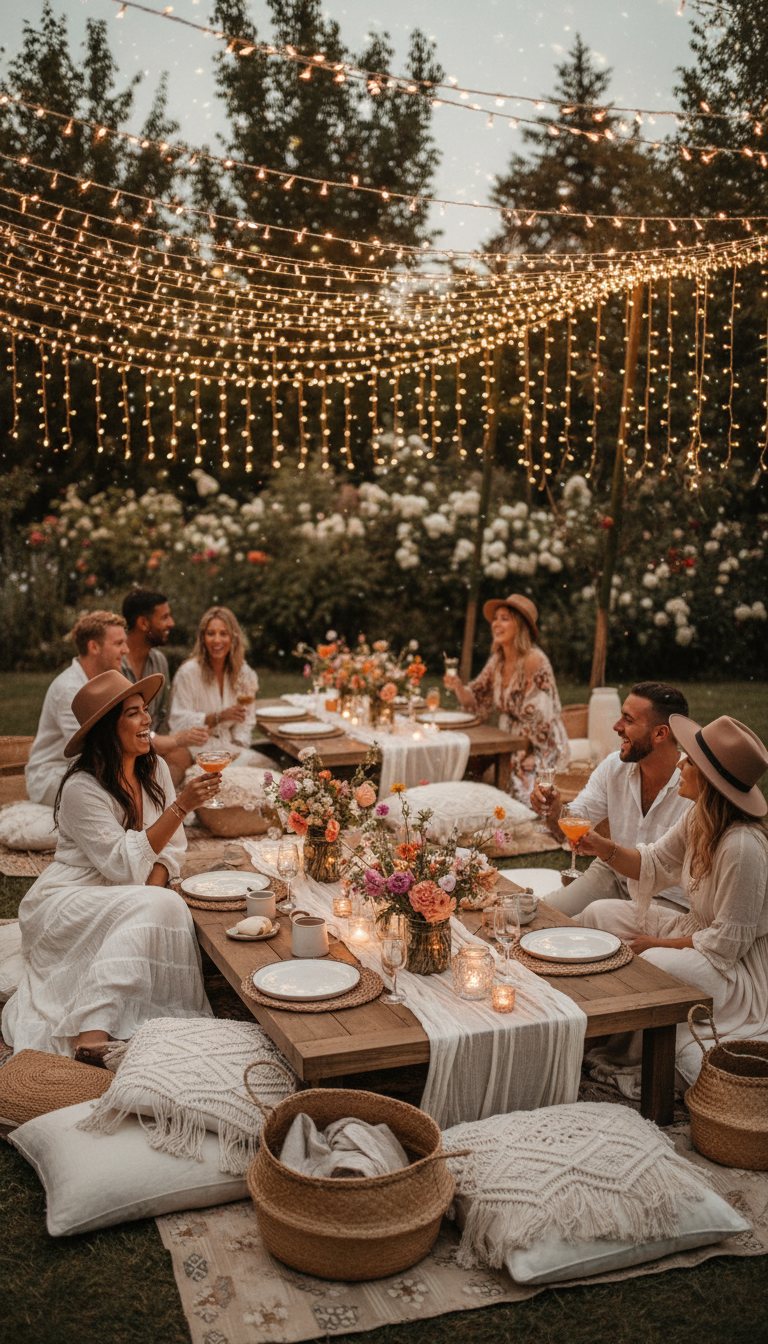Boho Chic Garden Party