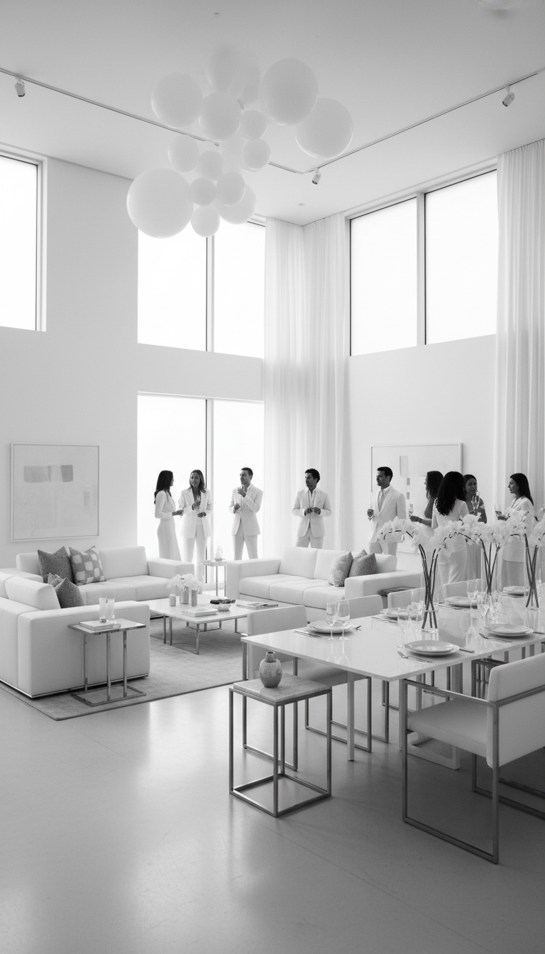Monochrome Minimalist Chic