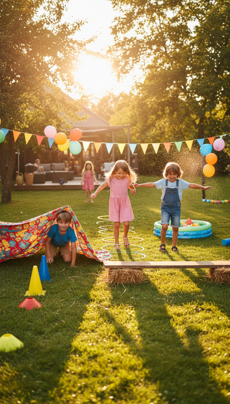 DIY Outdoor Obstacle Course
