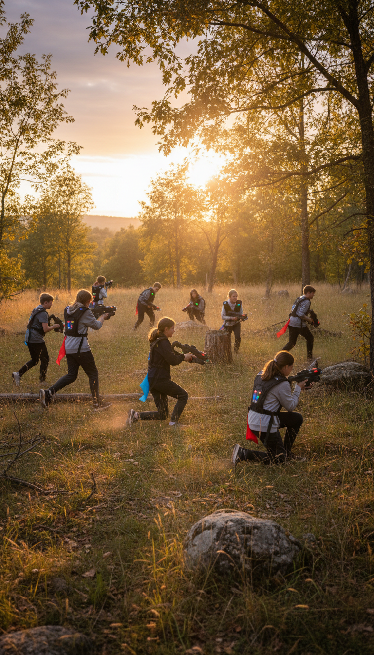 Outdoor Laser Tag or Capture the Flag