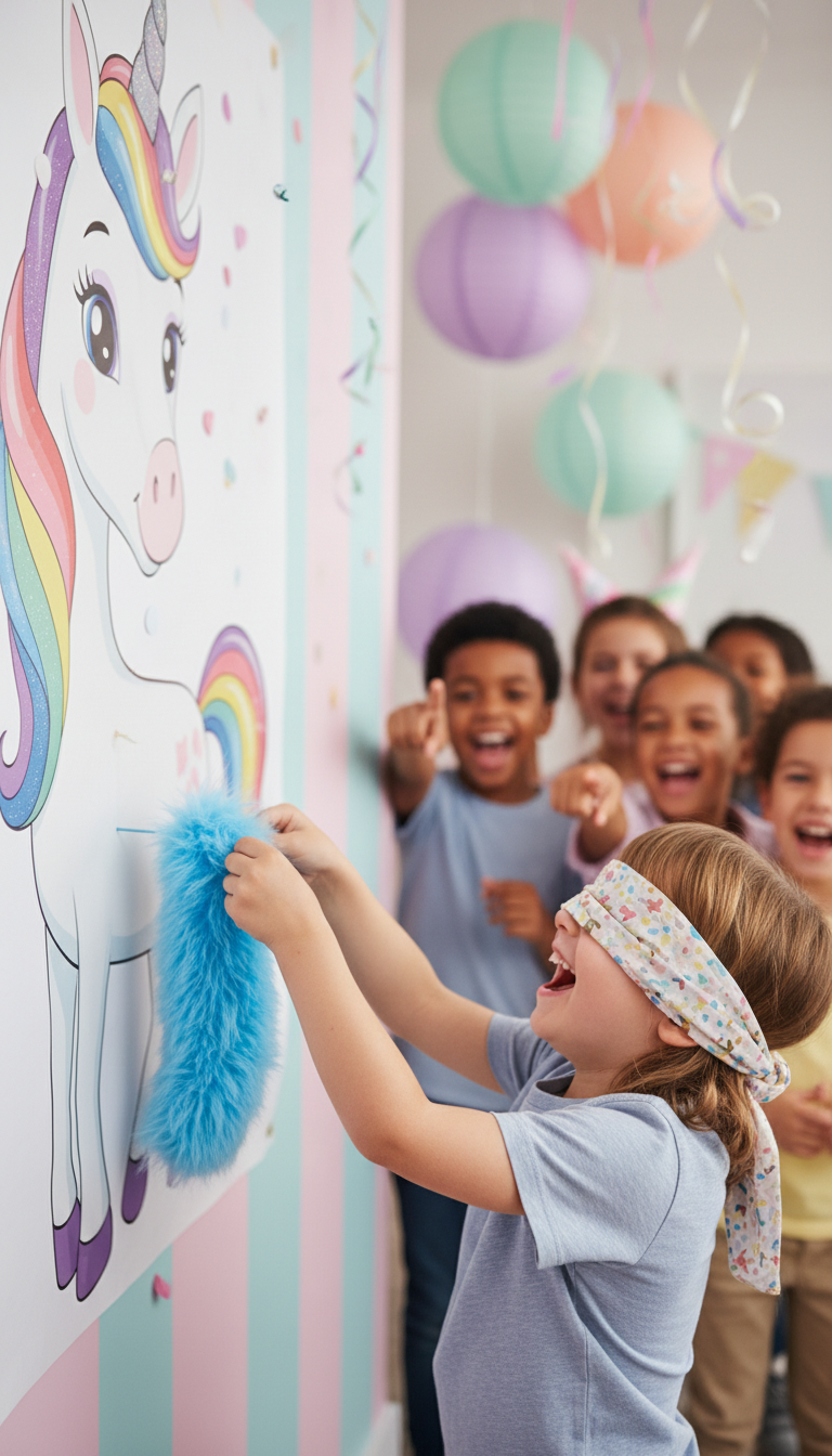 Pin the Tail on the Donkey (or character)