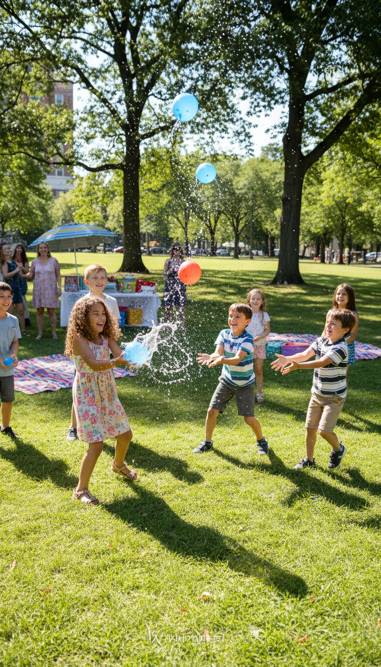 Water Balloon Toss