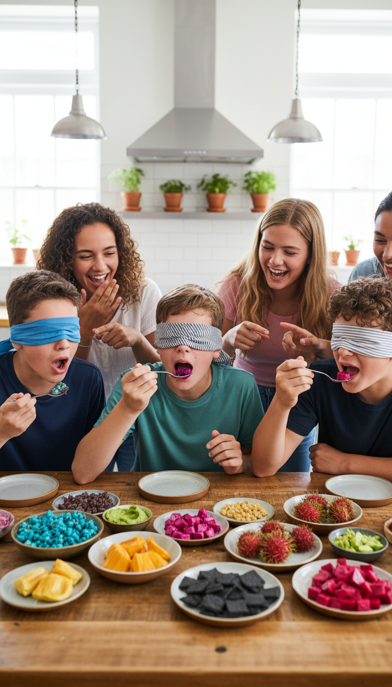 Blindfolded Taste Test Challenge