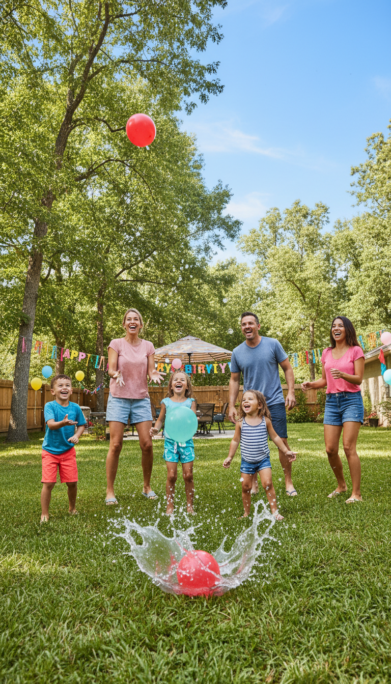 Water Balloon Toss (Outdoor Fun)