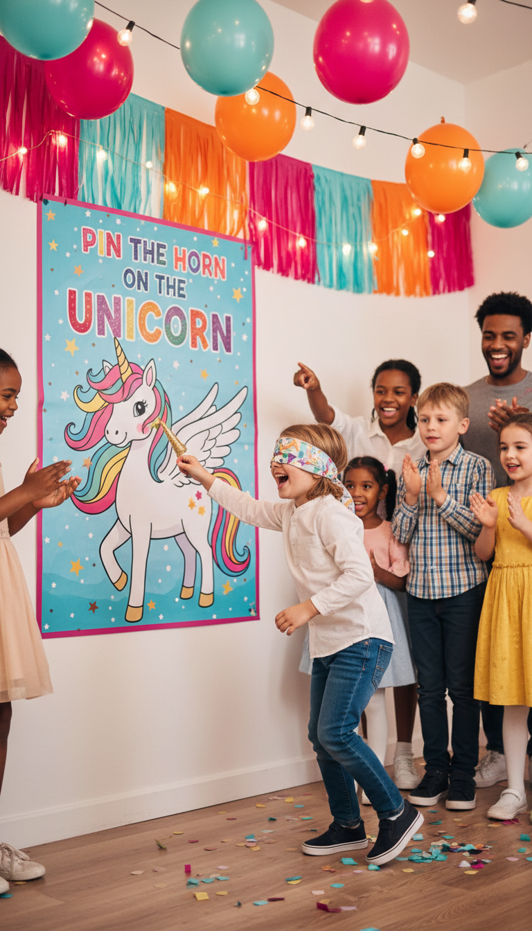 Pin the Tail on the Donkey (or Character)