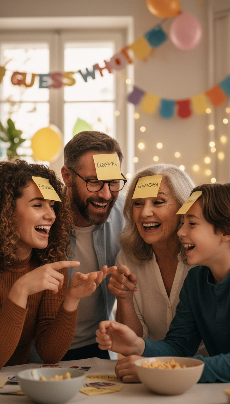 Who Am I? (Sticky Note Game)