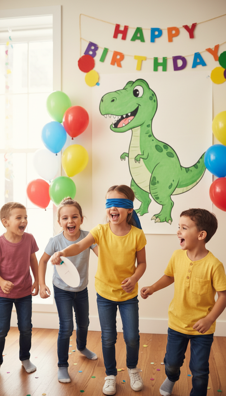 Pin the Tail on the Donkey (or a Birthday Character)