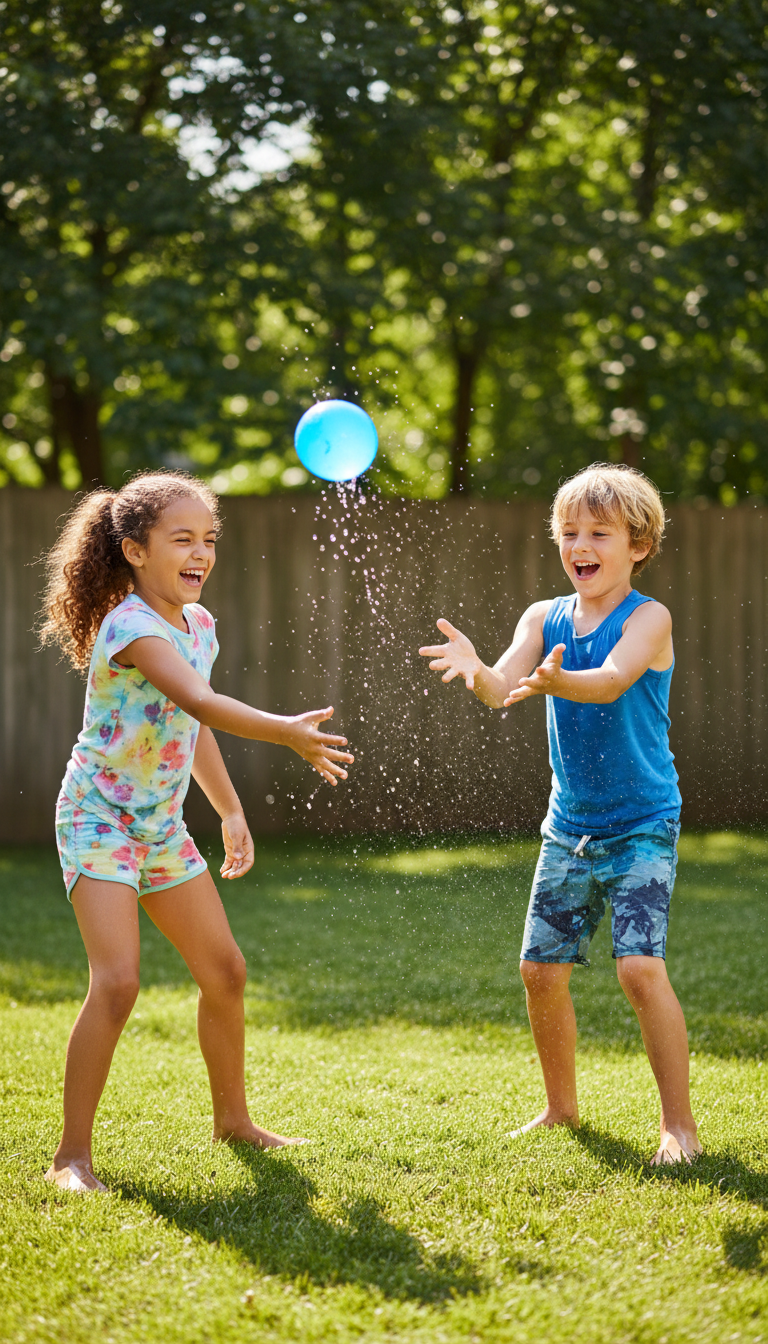 Water Balloon Toss (Outdoor Fun)