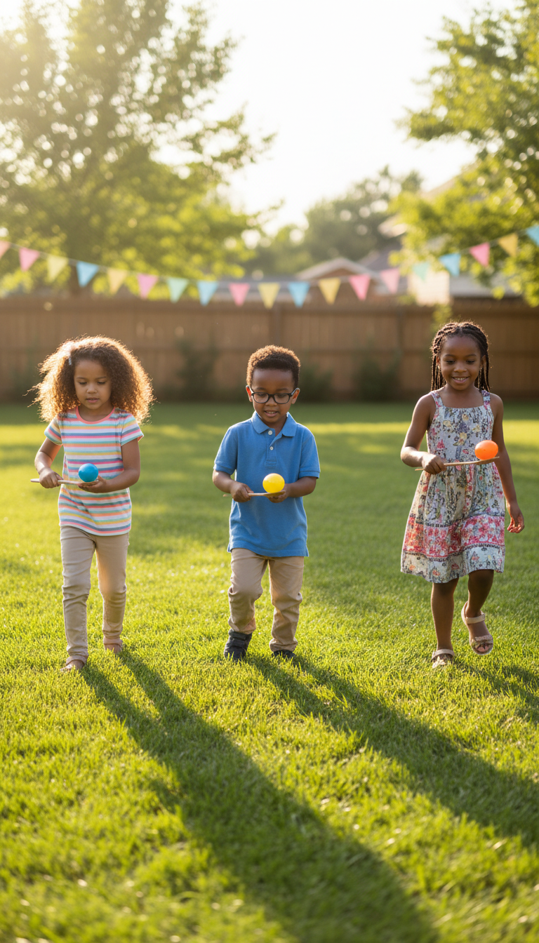 Egg-cellent Spoon Race