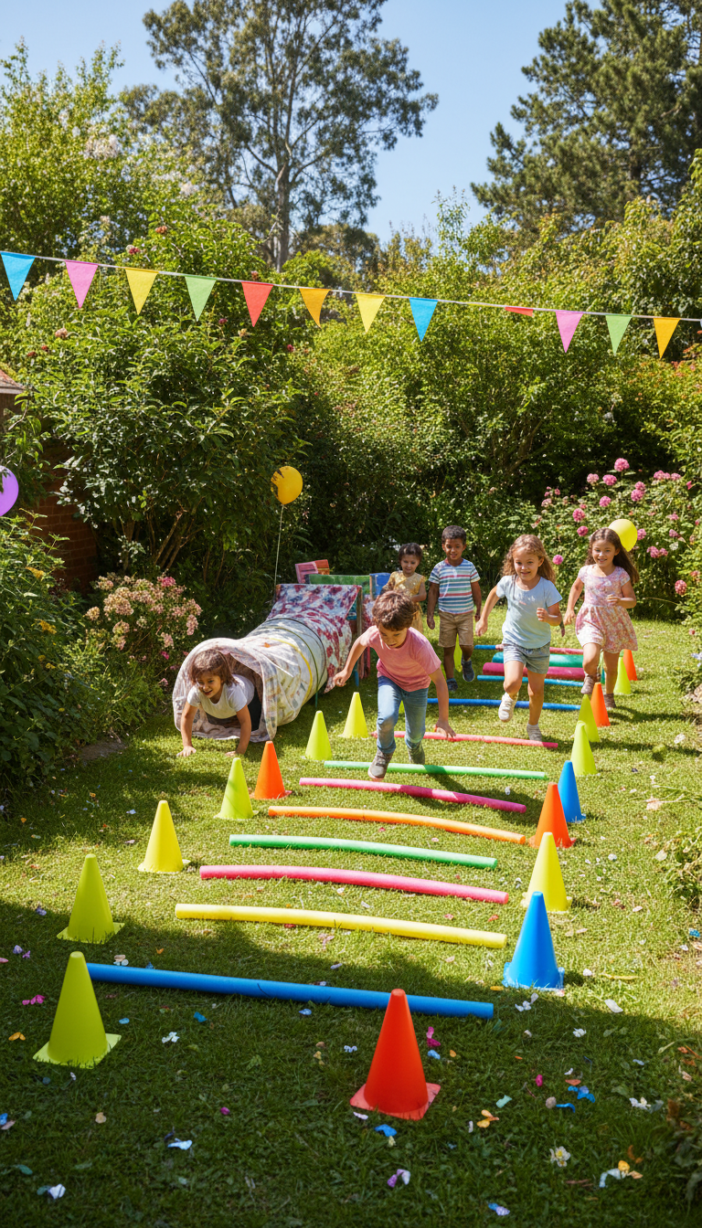 DIY Backyard Obstacle Course