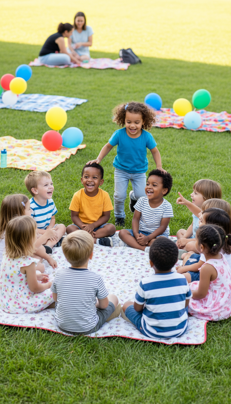 Duck, Duck, Goose Circle Fun