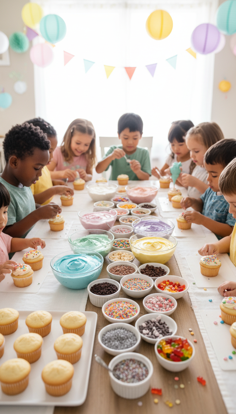 Decorate Your Own Cupcake/Cookie Station