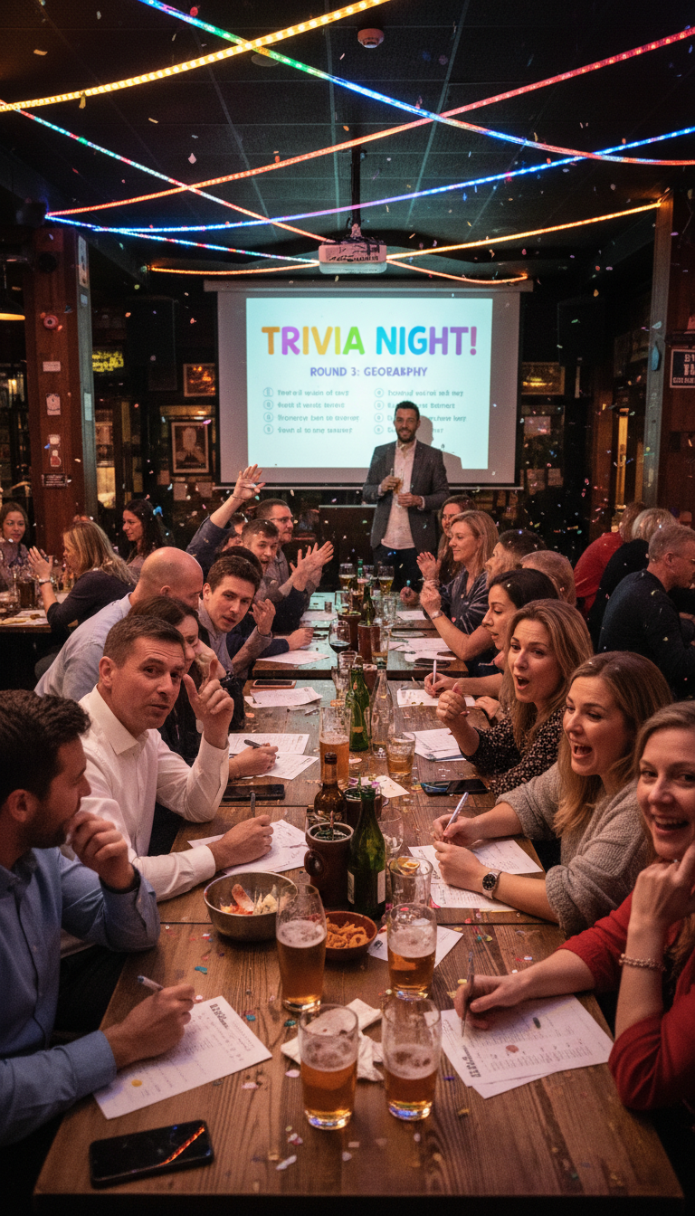 Tipsy Trivia: Brains and Booze