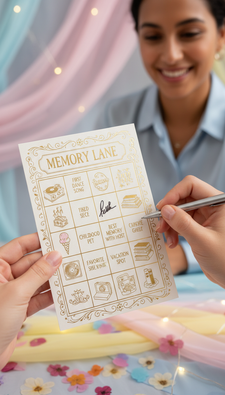 Memory Lane Bingo
