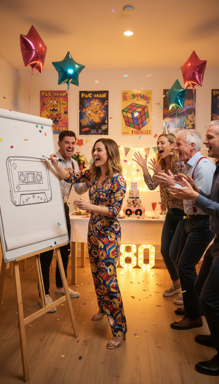 Pictionary: Retro Items & Events