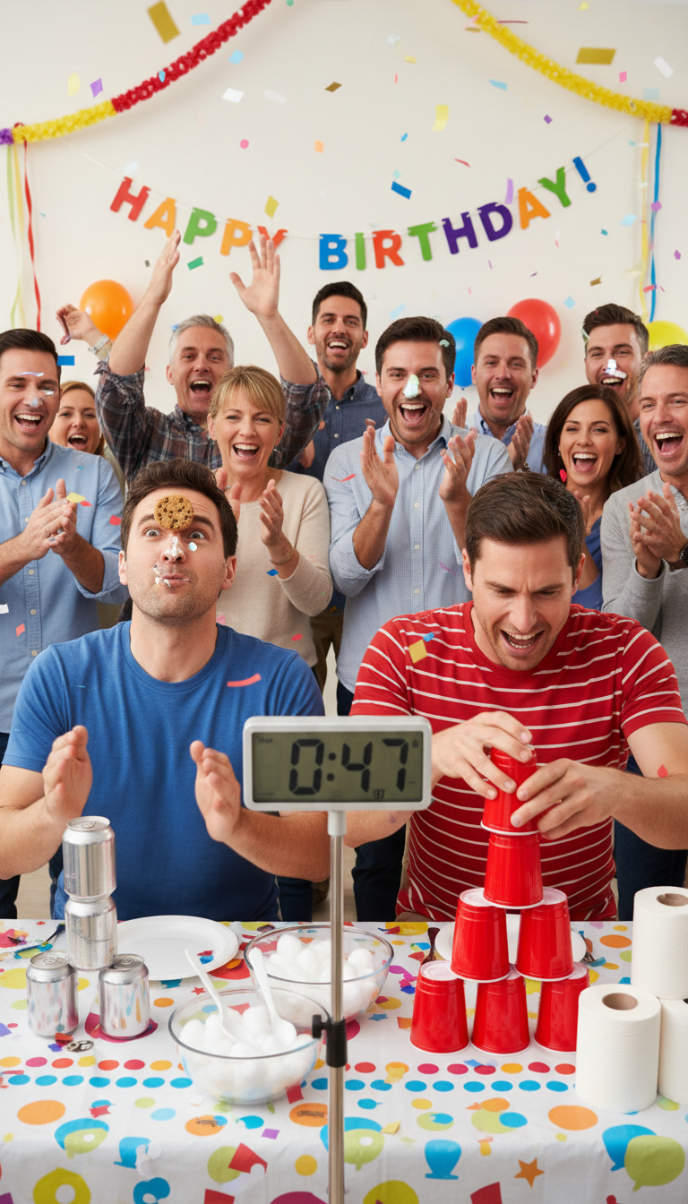 Minute to Win It Challenges