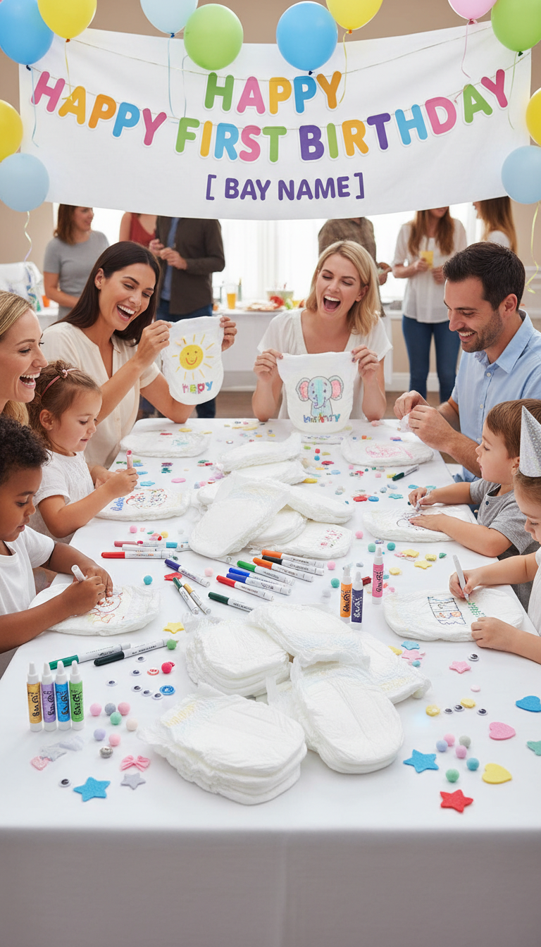 Diaper Decorating Contest