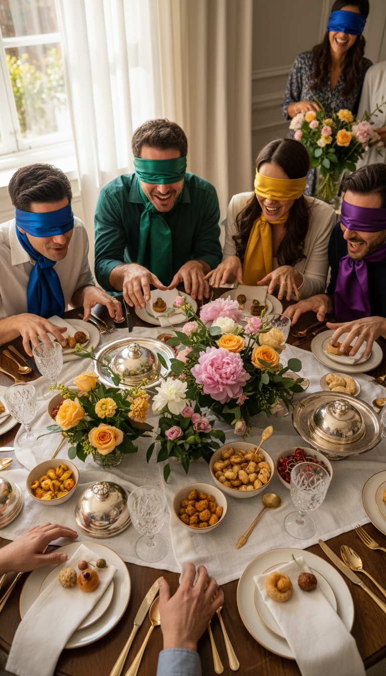 Adult Blindfolded Taste Test
