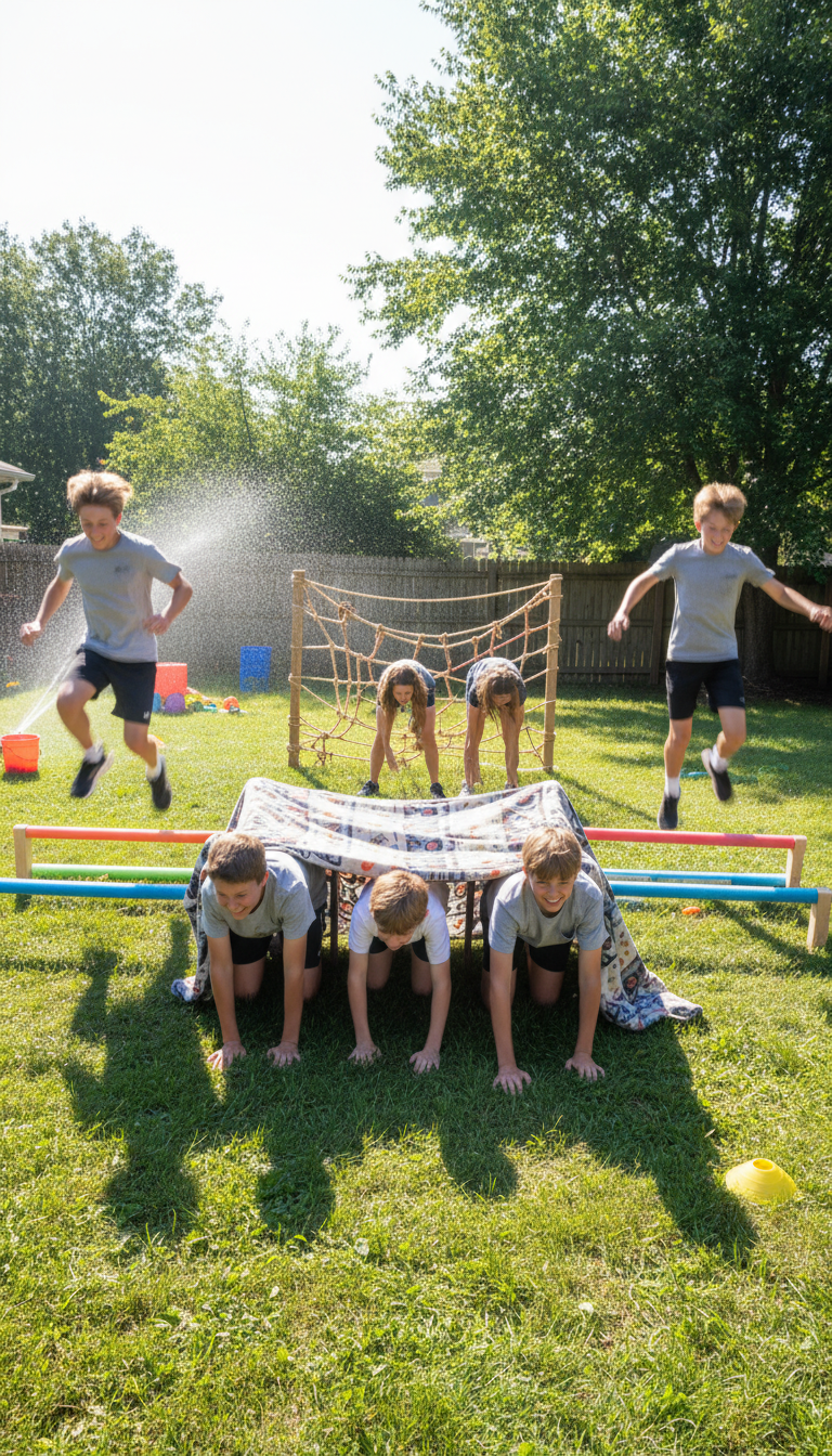 DIY Outdoor Obstacle Course